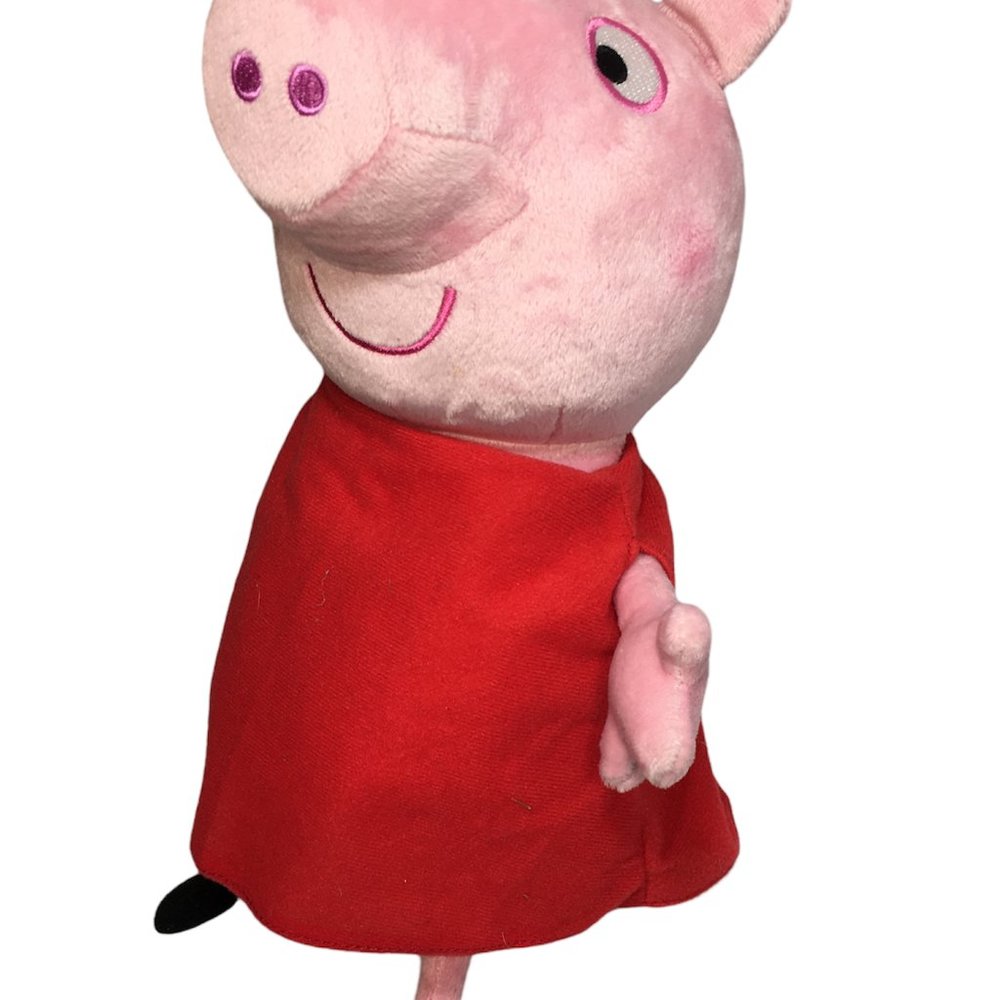Peppa Pig Talking Plush Doll Hug & Oink Pink Stuffed Animal by ABD 12" - Picture 2 of 7